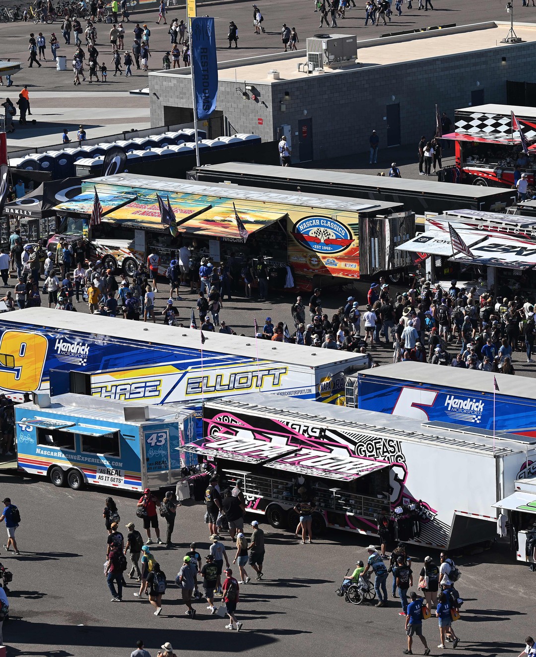NASCAR O'Reilly Auto Parts Series Hauler Parade